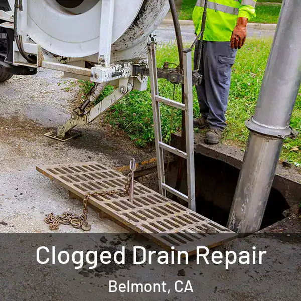  Clogged Drain Repair Belmont, CA