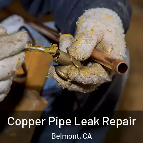  Copper Pipe Leak Repair Belmont, CA