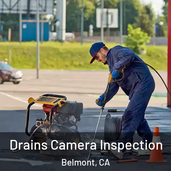  Drains Camera Inspection Belmont, CA