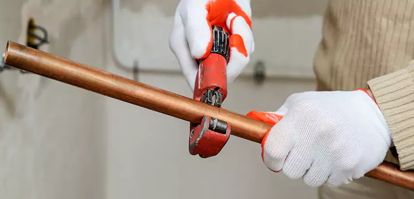 Temporary Copper Pipe Repair Belmont, CA