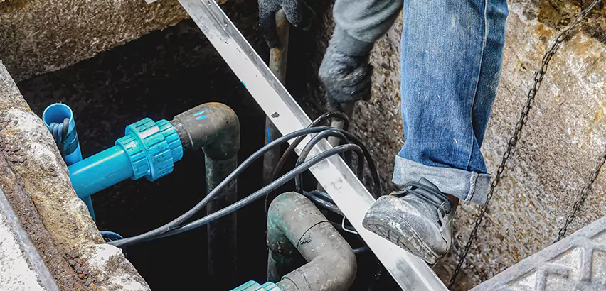 Zoeller Sewage Ejector Pump System in Belmont