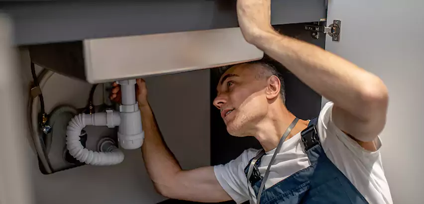 Sink Drain Pipe Replacement in Belmont