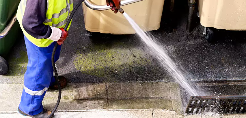 Storm Drain Jetting in Belmont