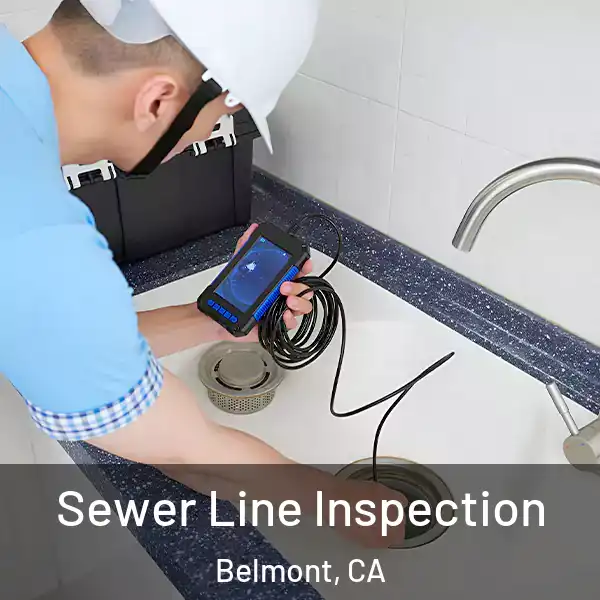  Sewer Line Inspection Belmont, CA