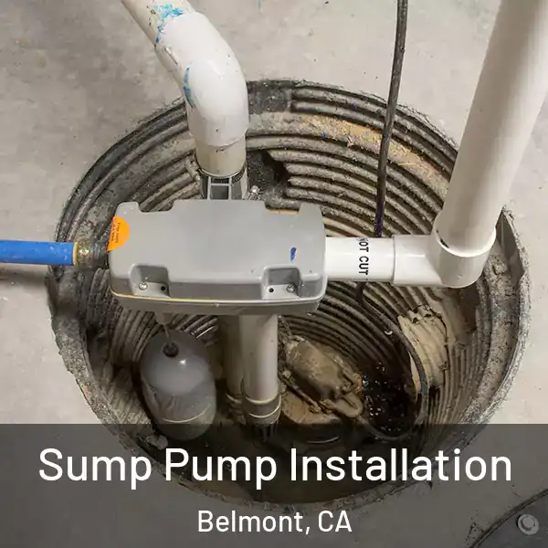  Sump Pump Installation Belmont, CA