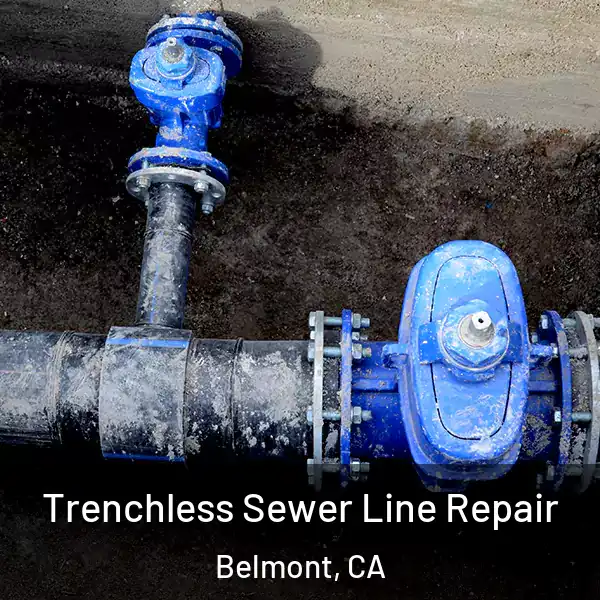  Trenchless Sewer Line Repair Belmont, CA