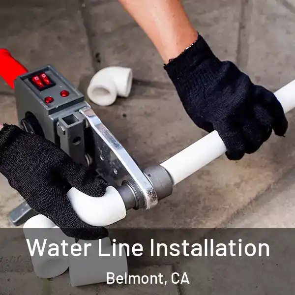  Water Line Installation Belmont, CA