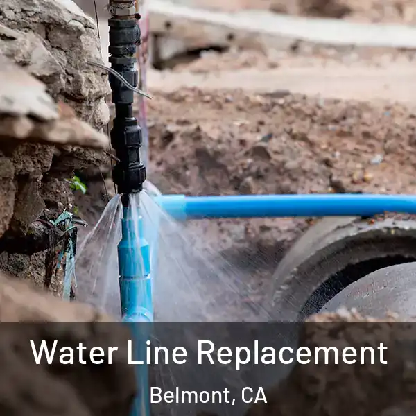  Water Line Replacement Belmont, CA