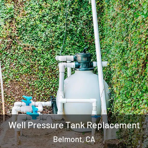  Well Pressure Tank Replacement Belmont, CA